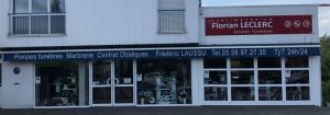 devanture agence florian leclerc dax
